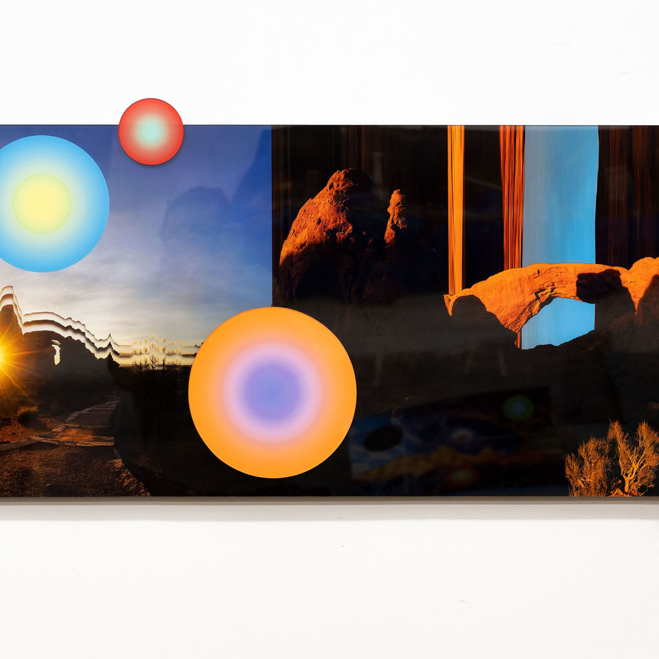 A website for a Los Angeles-based fine artist