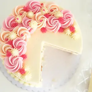 Crescent Cake Pink
