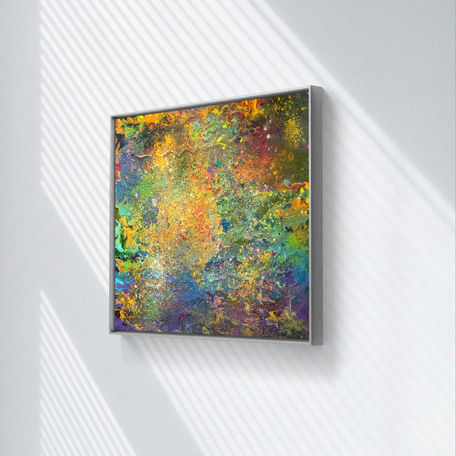 Rainbows in Flight Painting