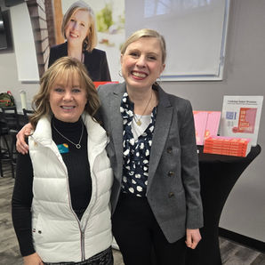 Susan Wiesemann with Attendee