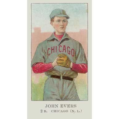 Johnny Evers - 1908 Caramel E91