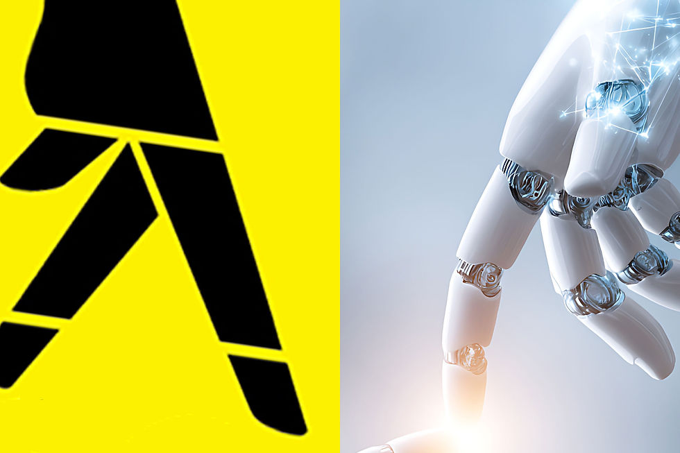 Let your fingers and robots do the walking