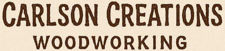 Carlson Creations Woodworking, a logo