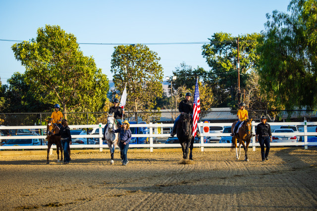 Riders at the Shea Center