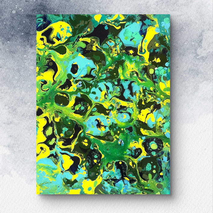 Birds of Paradise Painting