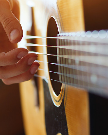 guitar close up