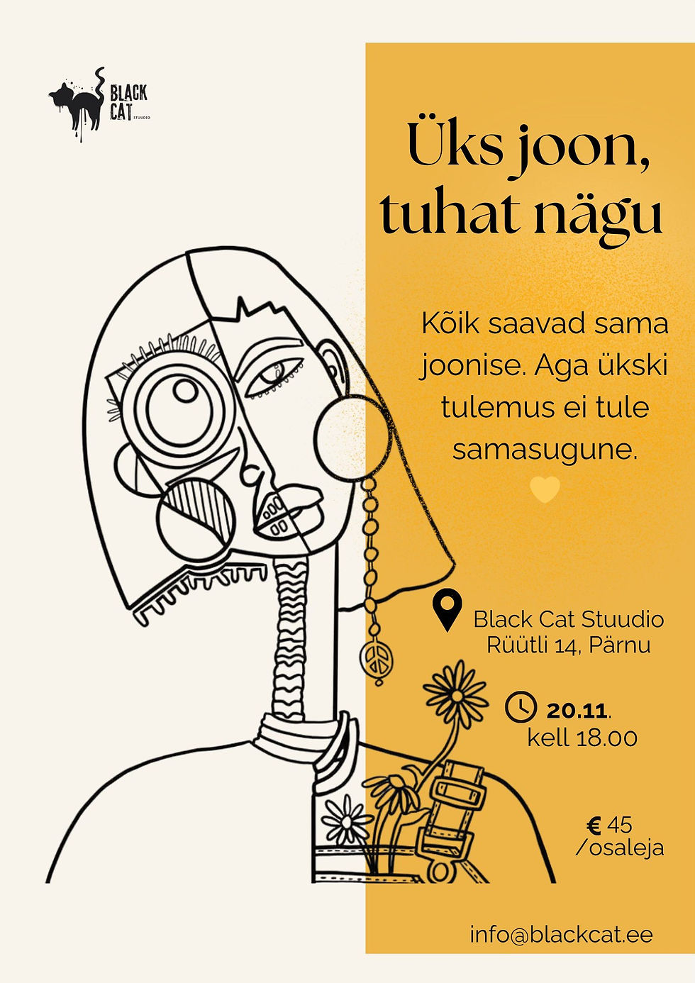 Inspiratsiooni neljapäev:Üks joon, tuhat nägu