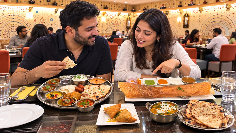 South Indian vs North Indian Vegetarian Food: What's the Difference?