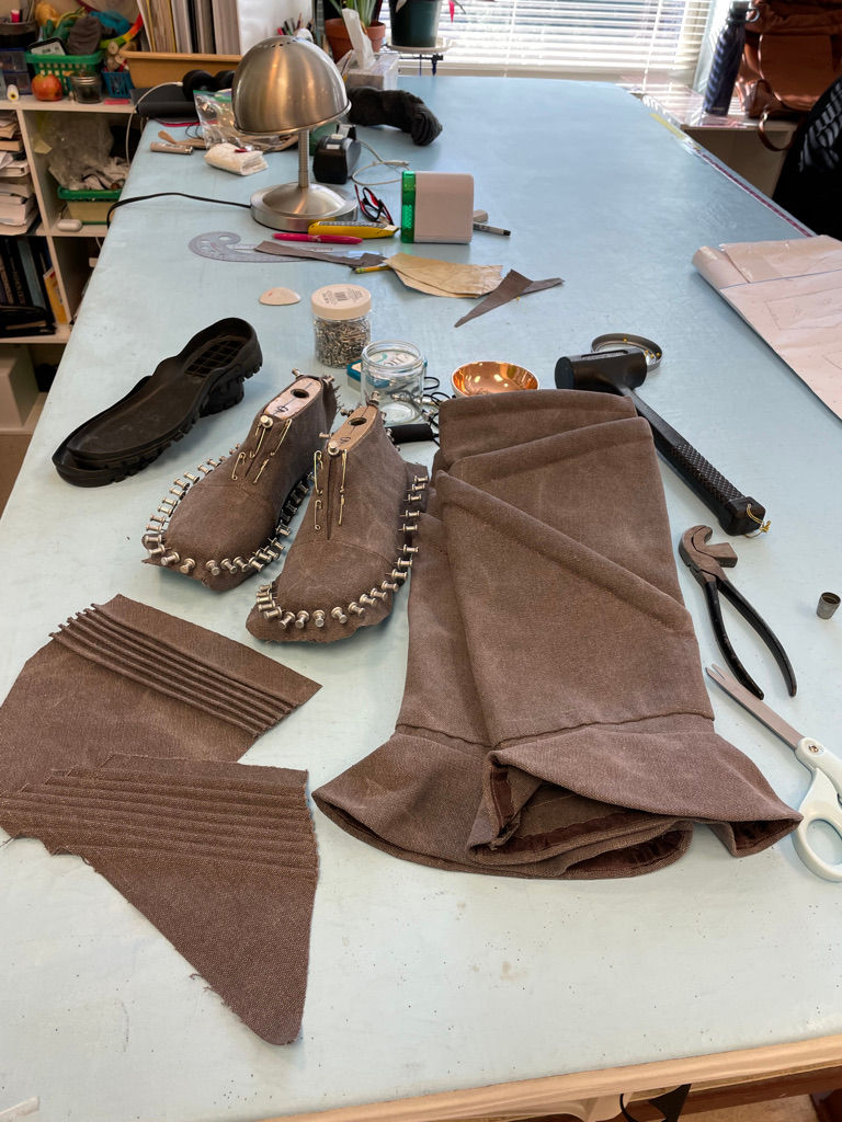 Stillsuit display replica of the Dune movie 2021 for the MOSF - Museum Of Science Fiction