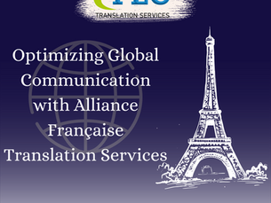 Optimizing Global Communication with Alliance Française Translation Services