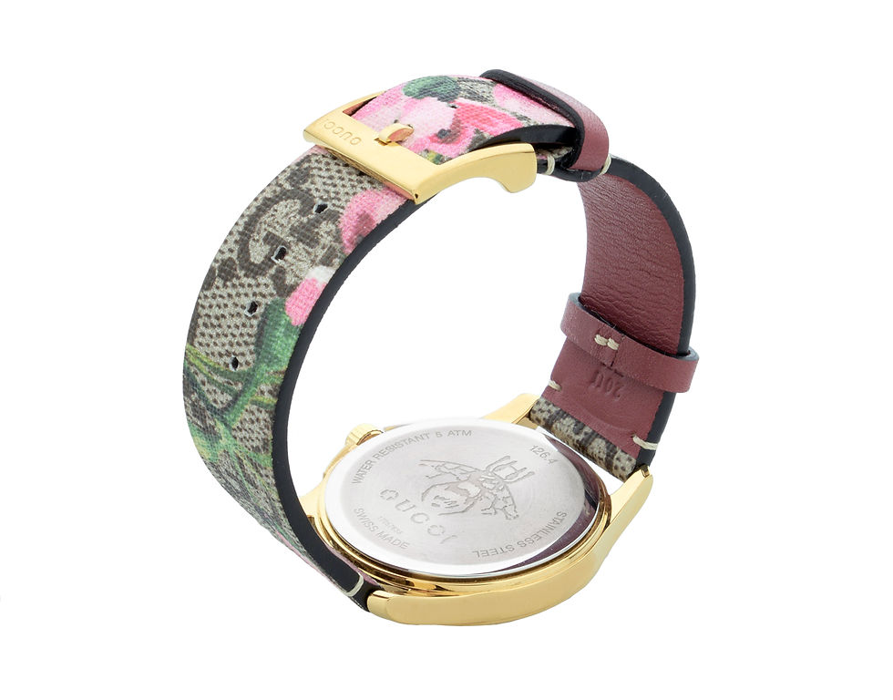 Thumbnail: Gucci G Timeless Flower Bloom  Watch Box & Paperwork