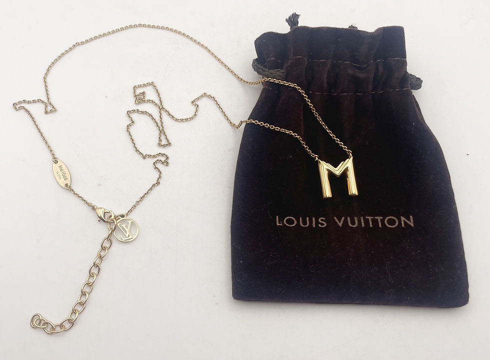 Thumbnail: Louis Vuitton LV & Me Letter M Necklace 