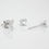 Thumbnail: 18ct White Gold Small Diamond Earrings