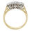 Thumbnail: 18ct Yellow Gold Diamond Trilogy Ring 0.90ct