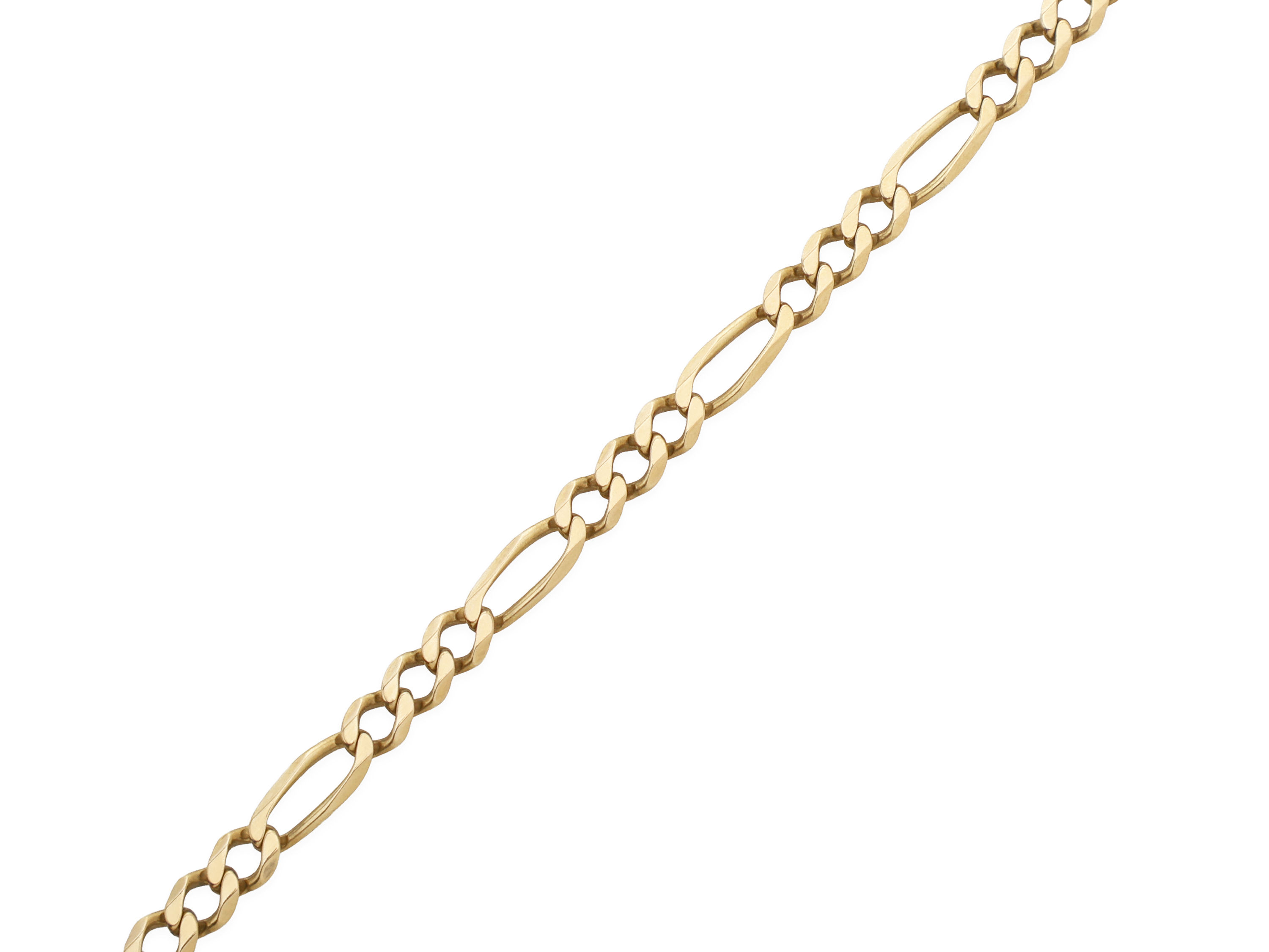 9ct Yellow Gold Figaro Chain 20.4g