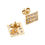 Thumbnail: 18ct Yellow Gold Diamond Earrings