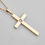 Thumbnail: 9ct Yellow Gold Diamond Large Cross & Chain