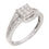 Thumbnail: 18ct White Gold Diamond Ring 0.50ct