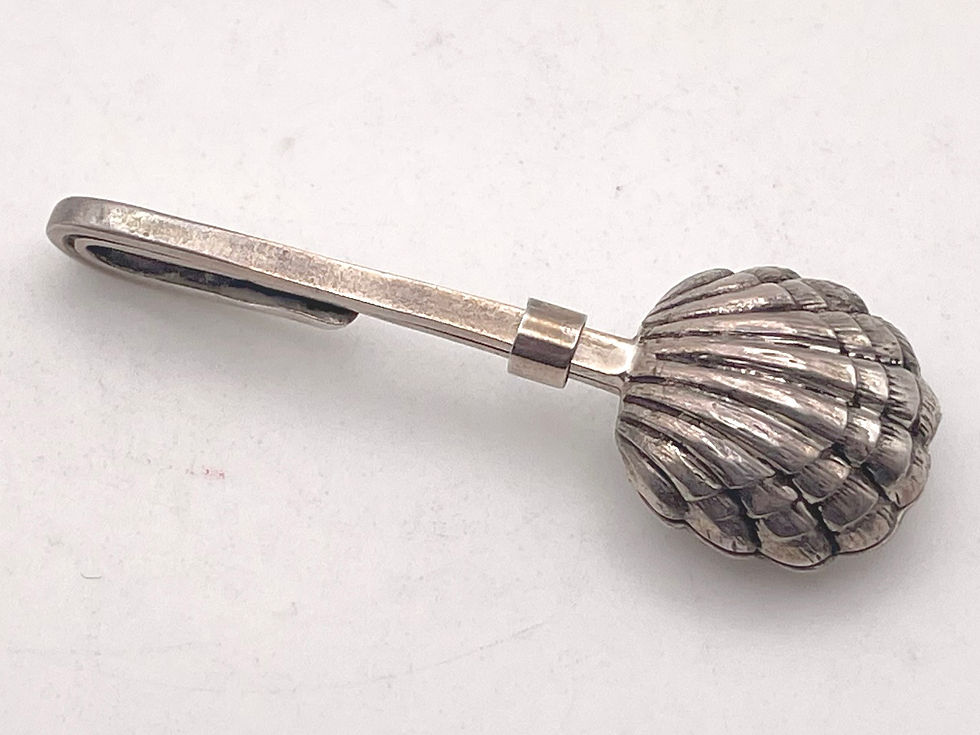 Thumbnail: Antique Silver Napkin Holder