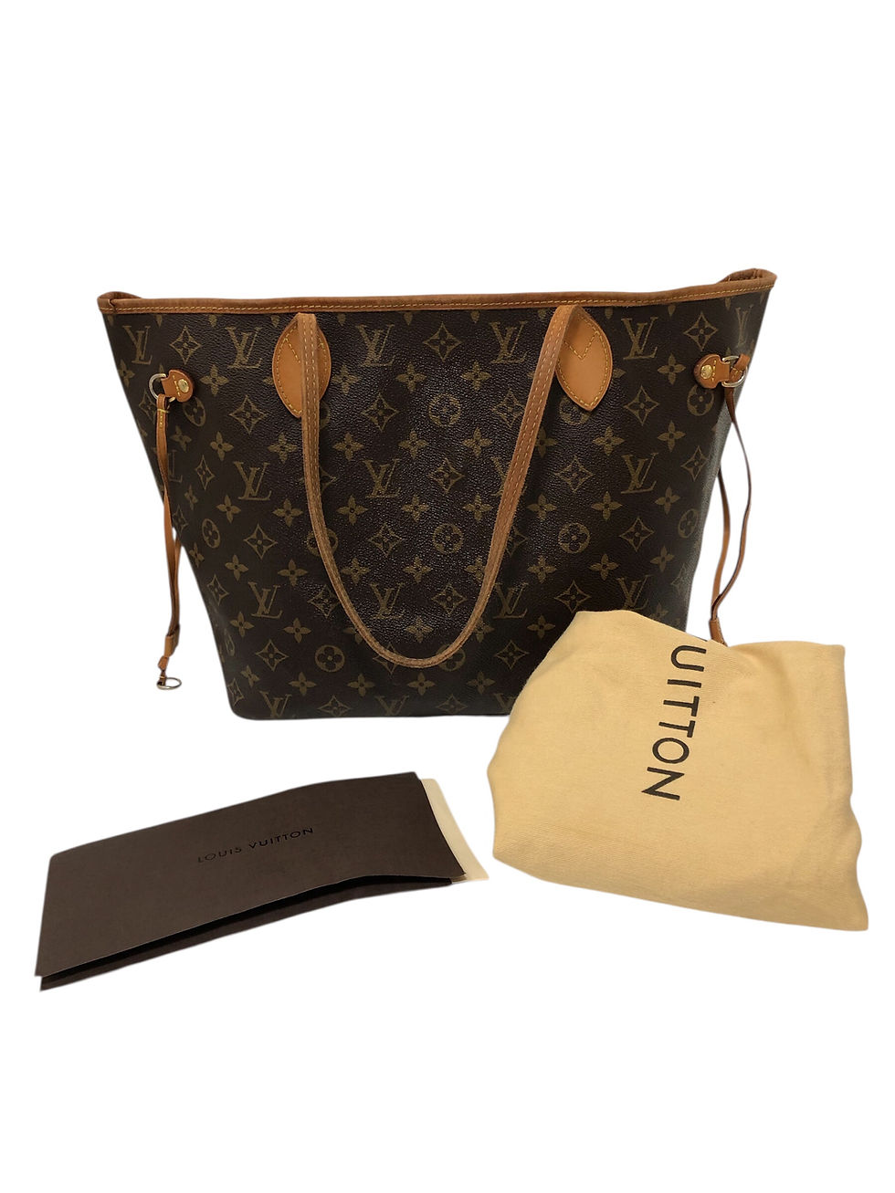 Thumbnail: Louis Vuitton Neverfull MM in Monogram coated Canvas