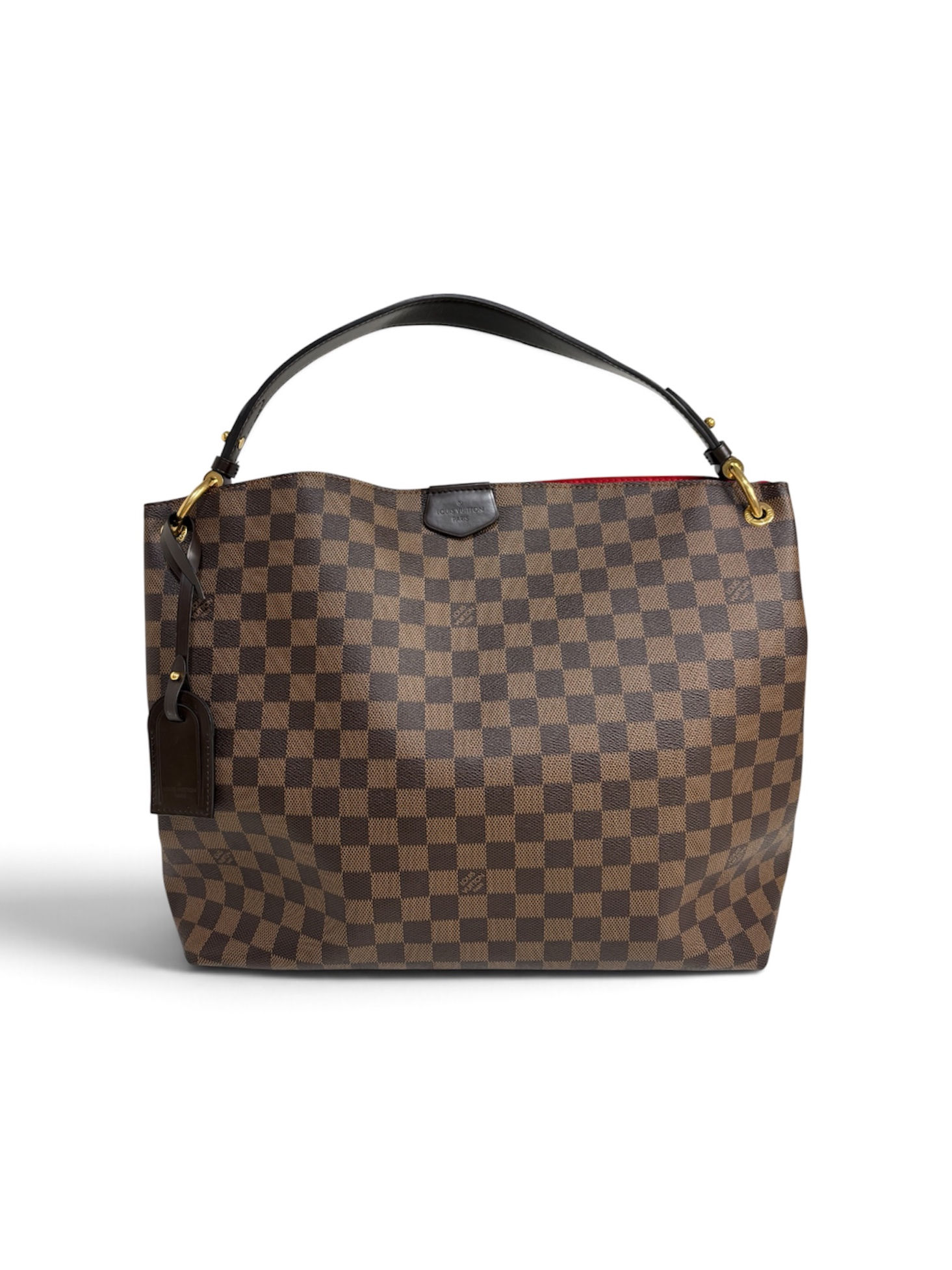 Louis Vuitton Graceful Shoulder Bag in Damier Ebene