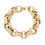 Thumbnail: 9ct Yellow Gold Large Patterned Belcher Bracelet 76.8g