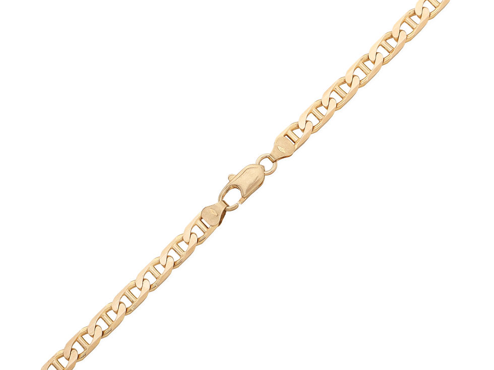 Thumbnail: 9ct Yellow Gold Anchor Chain 28.8g