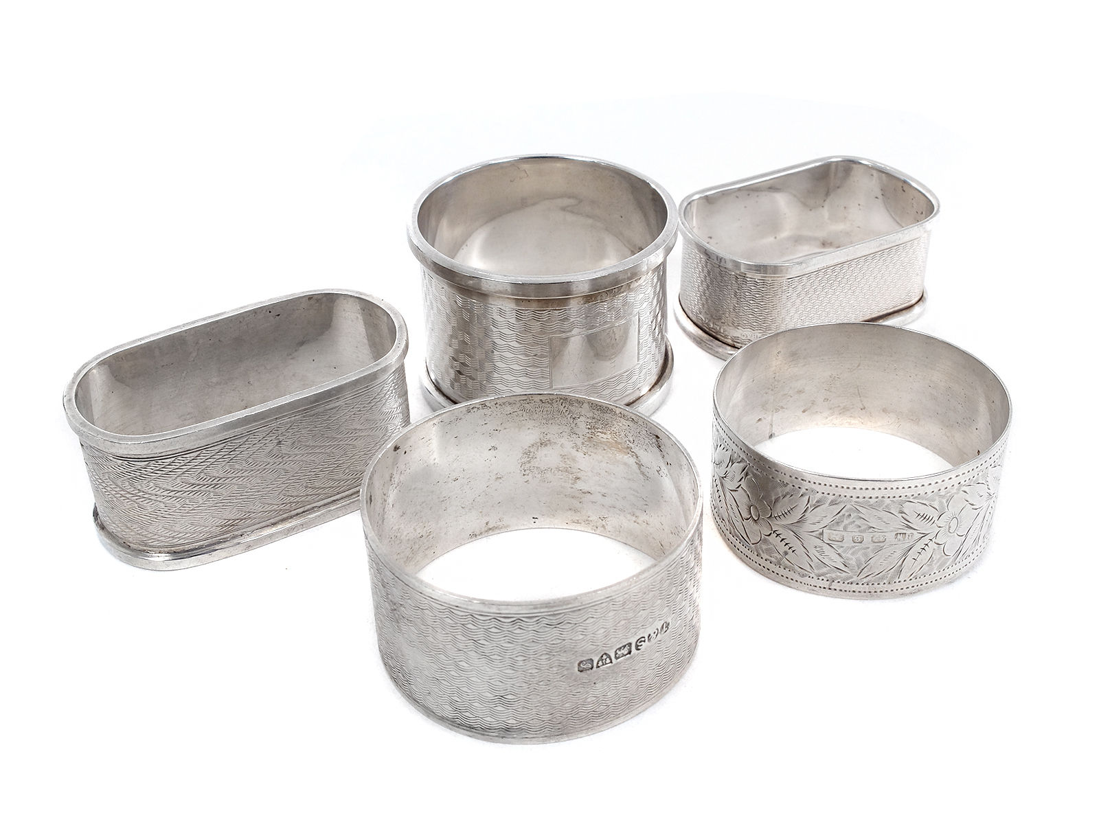 Sterling Silver Napkin Rings