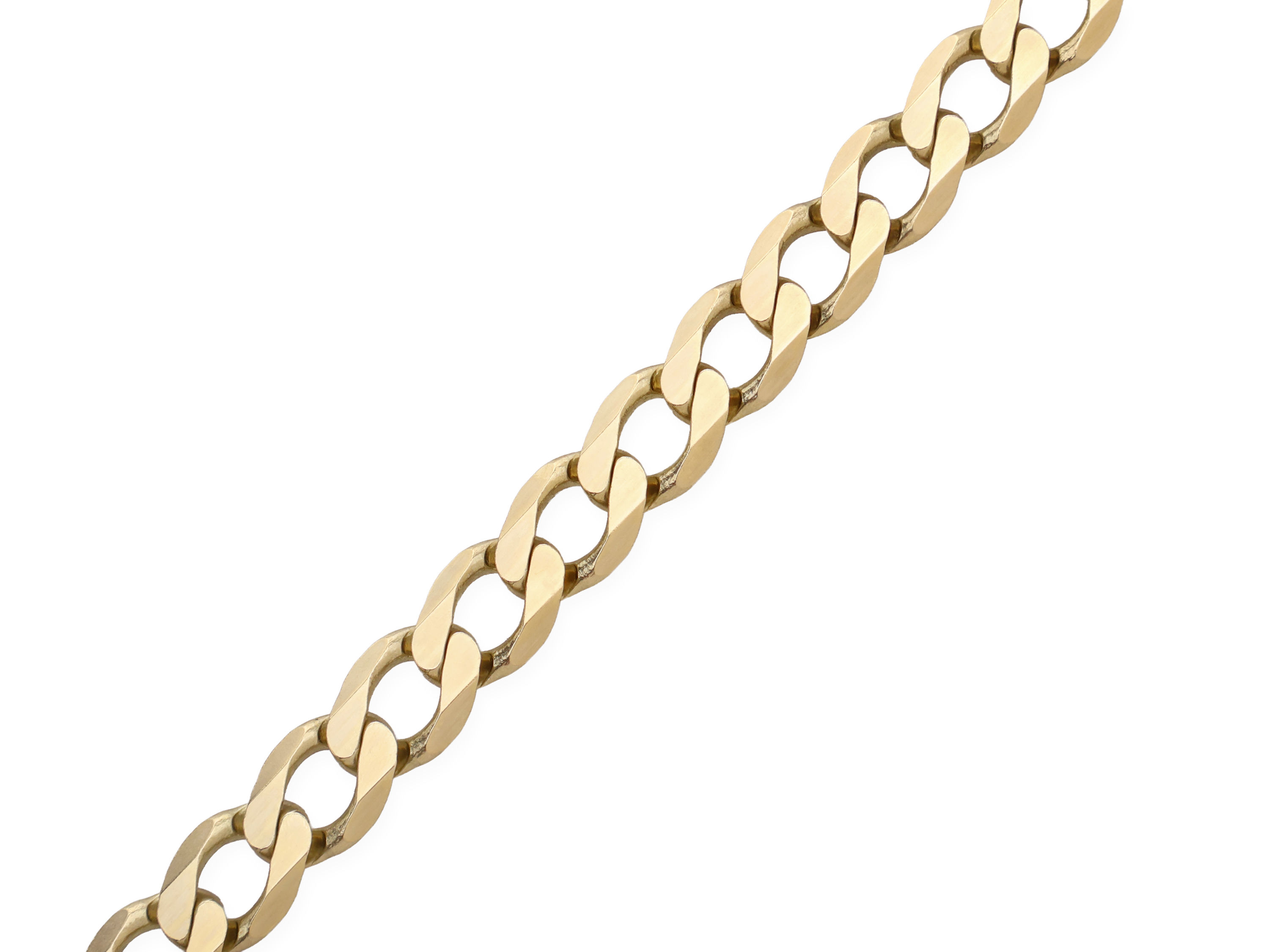 9ct Yellow Gold Curb Link Chain 102.5g