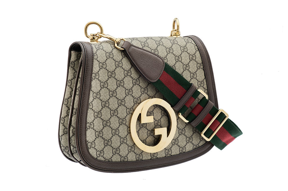 すぐ届く*送料込*GUCCI Blondie GG Supreme Fabric ウォレット Gucci Blondie GG Supreme Shoulder Bag With Box & Receipt RRP