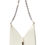 Thumbnail: Givenchy Cut Out Mini Handbag In Soft White Calfskin Leather