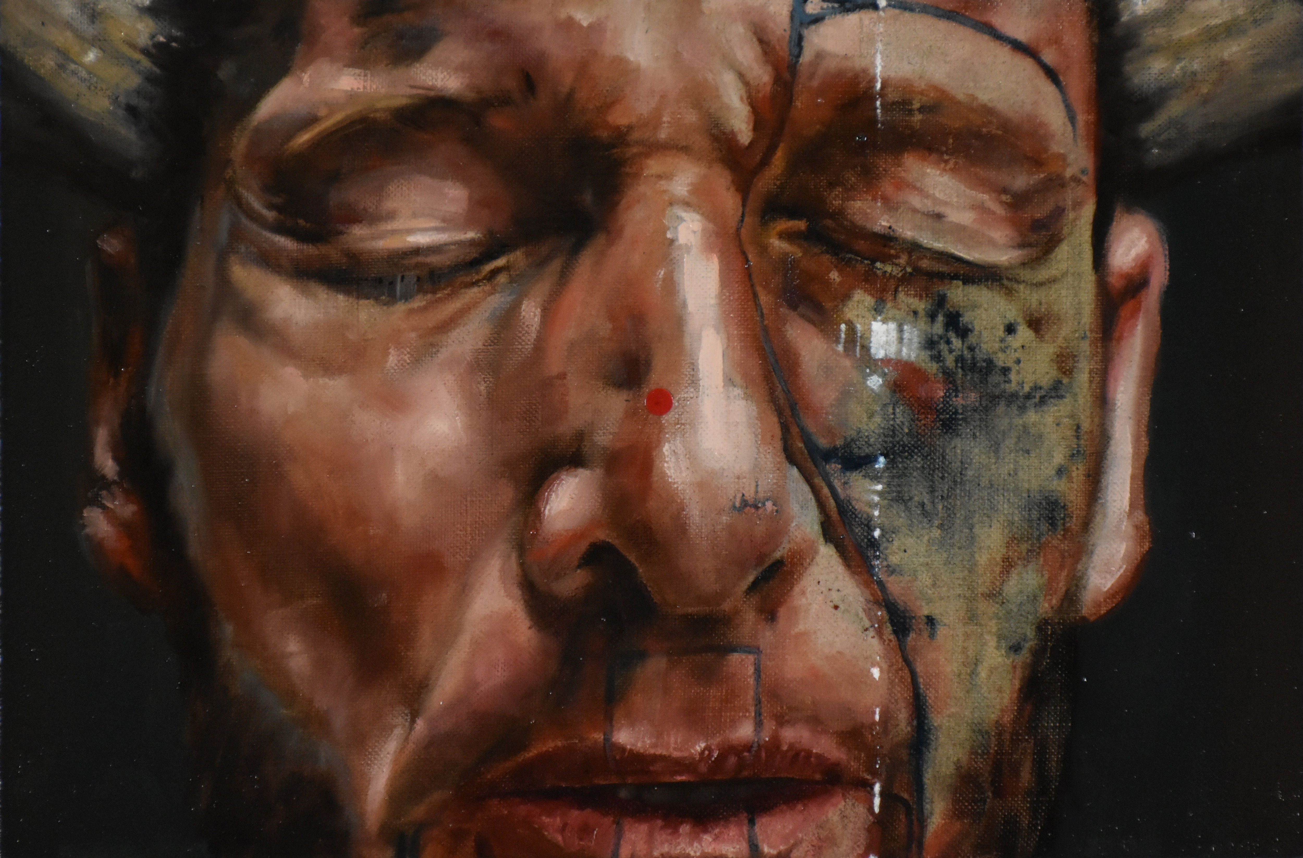 779 LOST CHIMERA 2015, Huile sur lin, 27x41.jpg