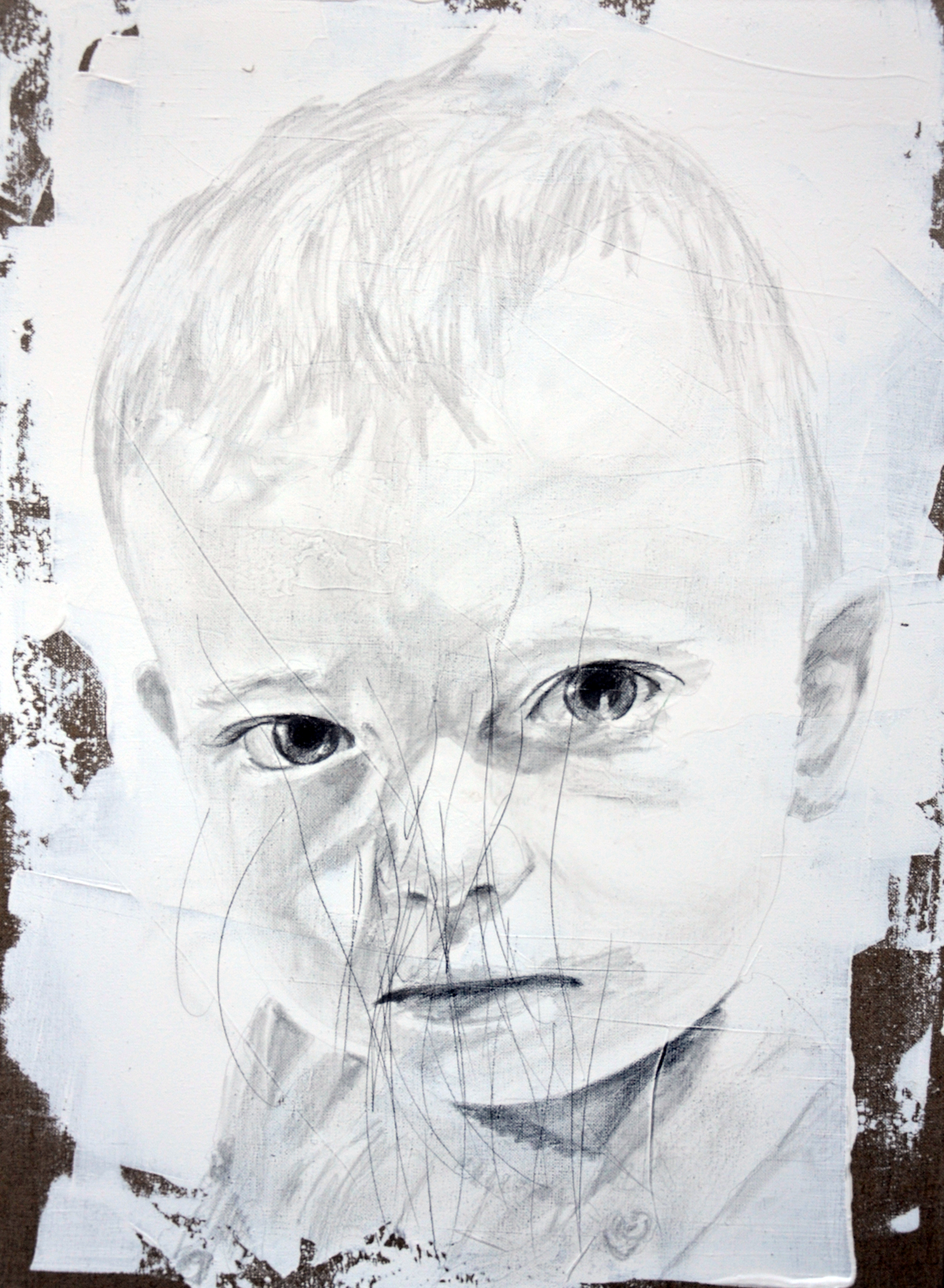 659 VANITE LUCAS 2013, Graphite & acrylique sur lin, 73x54.jpg