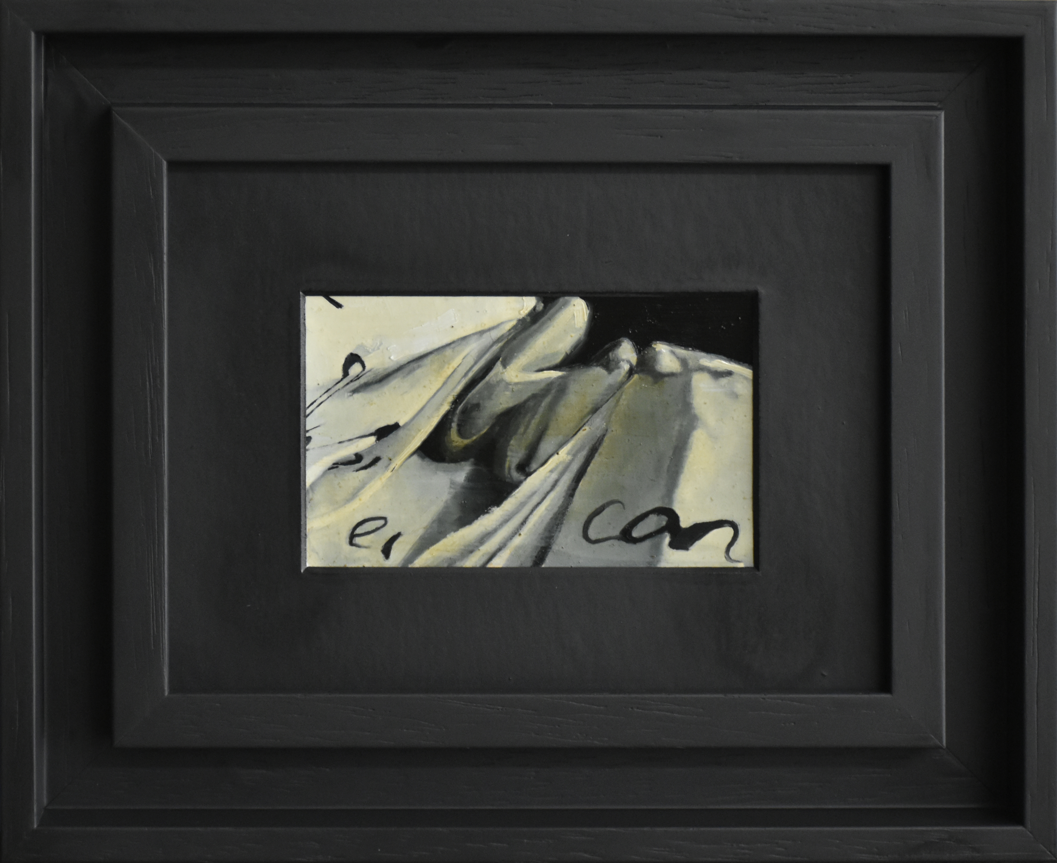 1185 loSt-orIgaSMIQUE _Putain Sébastien, avec tes idées à la con…❤️_ 2023, Huile sur papie