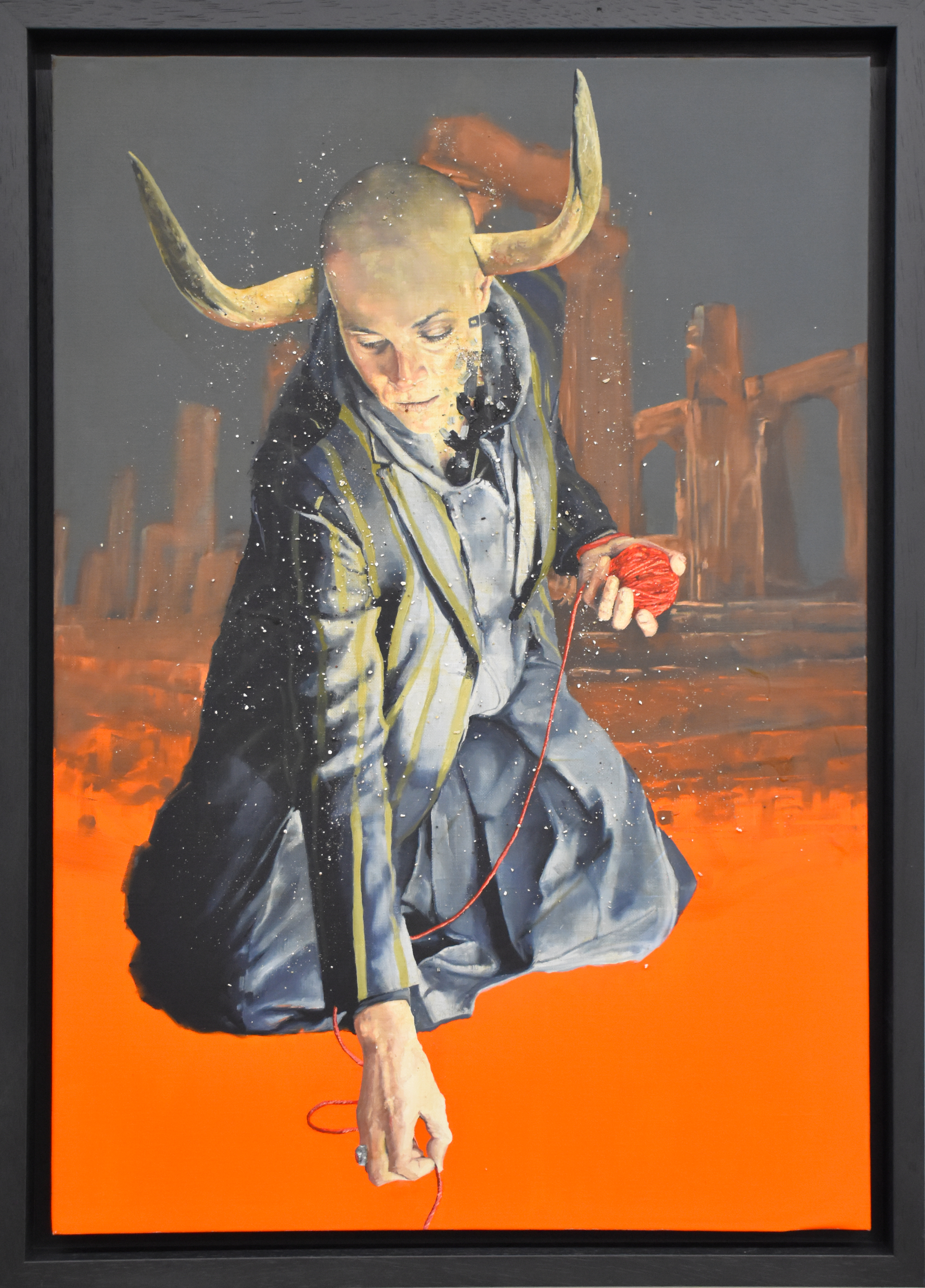 1241 O Μινώταυρος Elena D’Alessandro Layral - Meine worte Riechen nach asche, 2024, techni