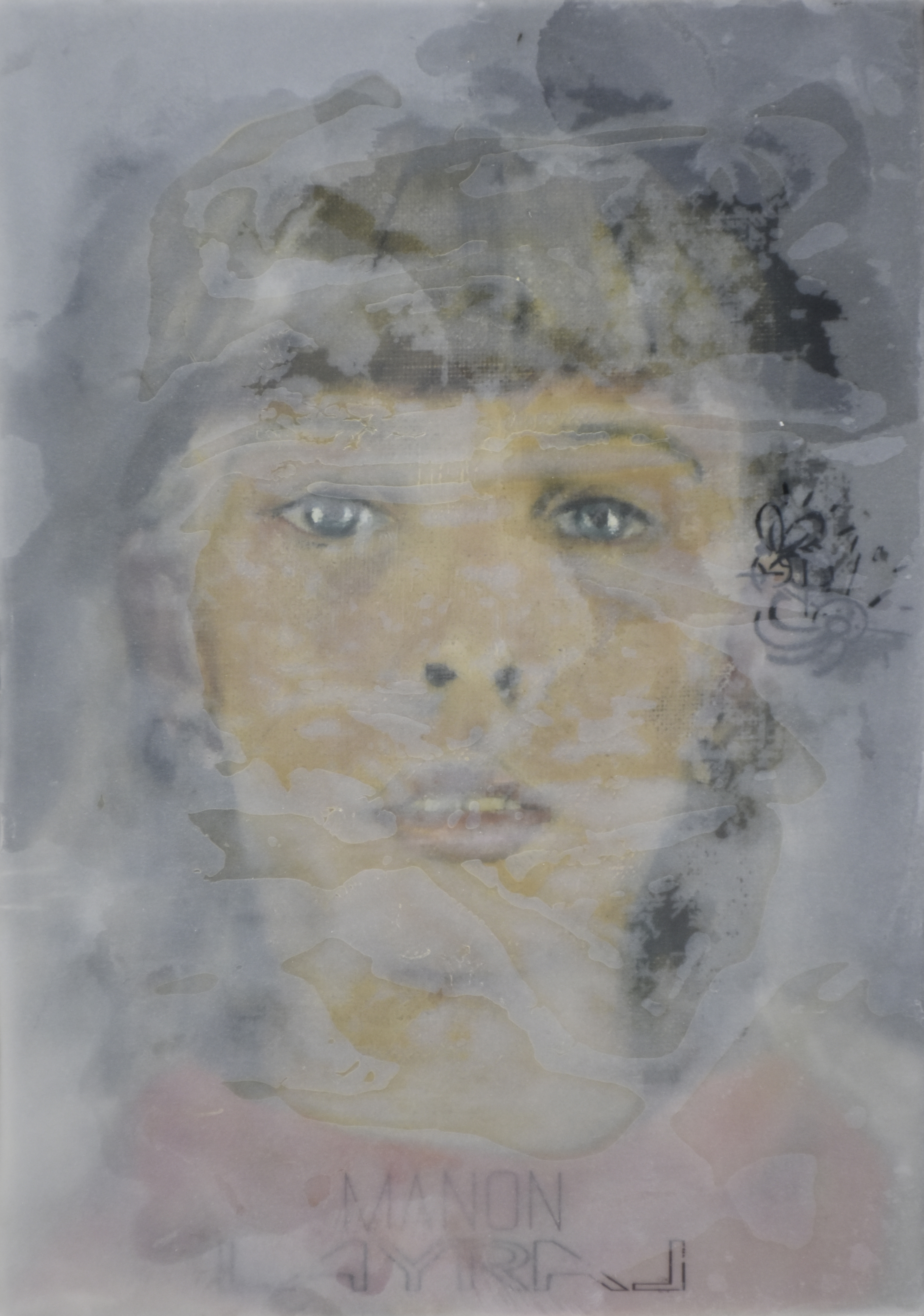 1001a surJEctif MANON 2018, Huile, Calque et un intervenant sur lin, 27x19.JPG