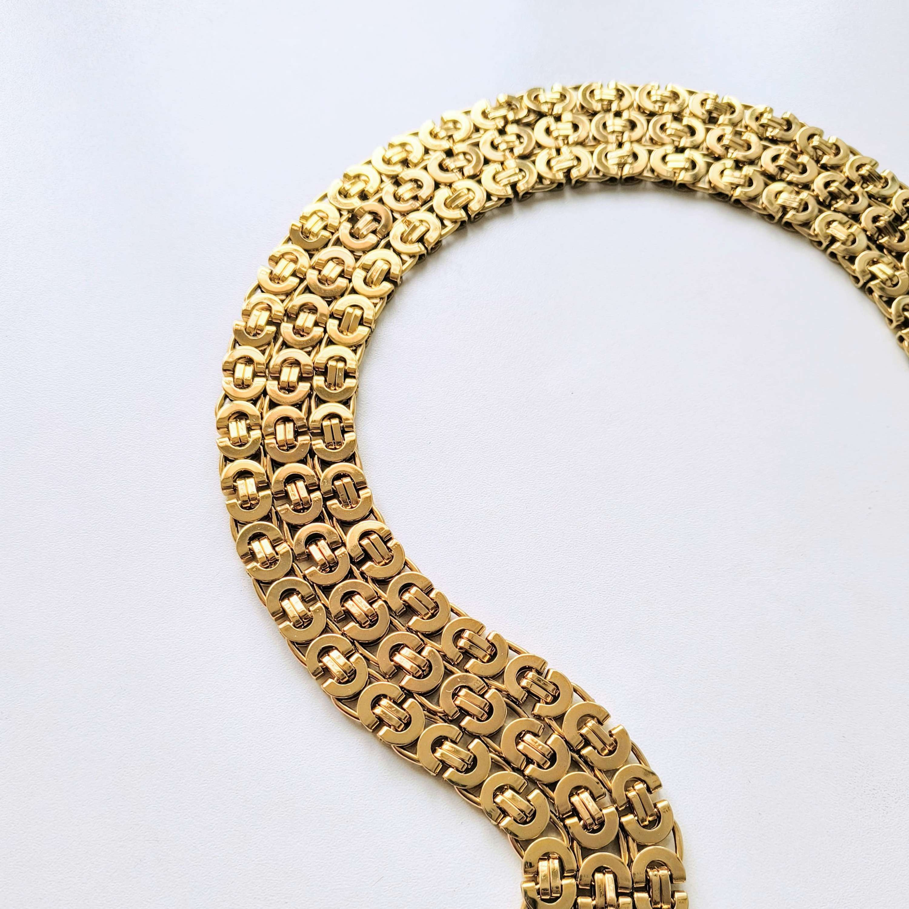 Corrente Engrenagem Dourada