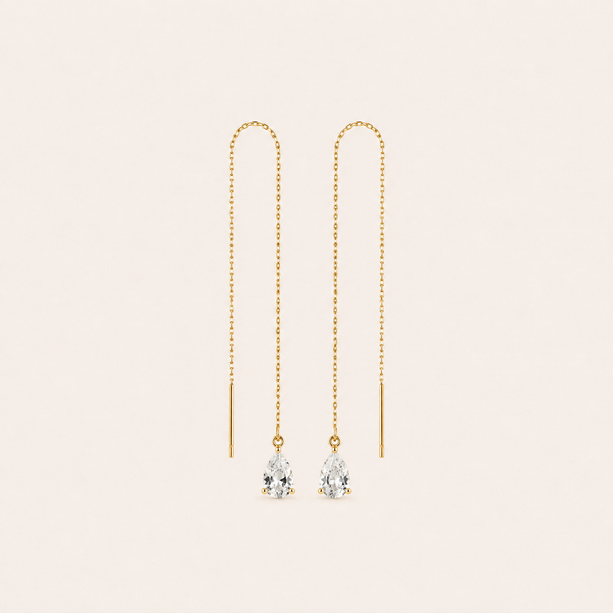 Dangled Luna Drop Threaders