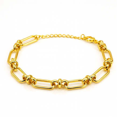 Madeline Paperclip Link Bracelet | Dangled By Deborah H