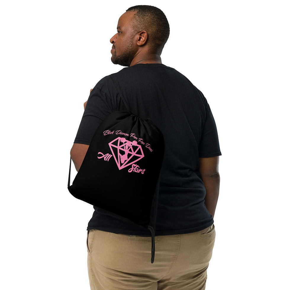 Thumbnail: Black Diamond Drawstring Bag