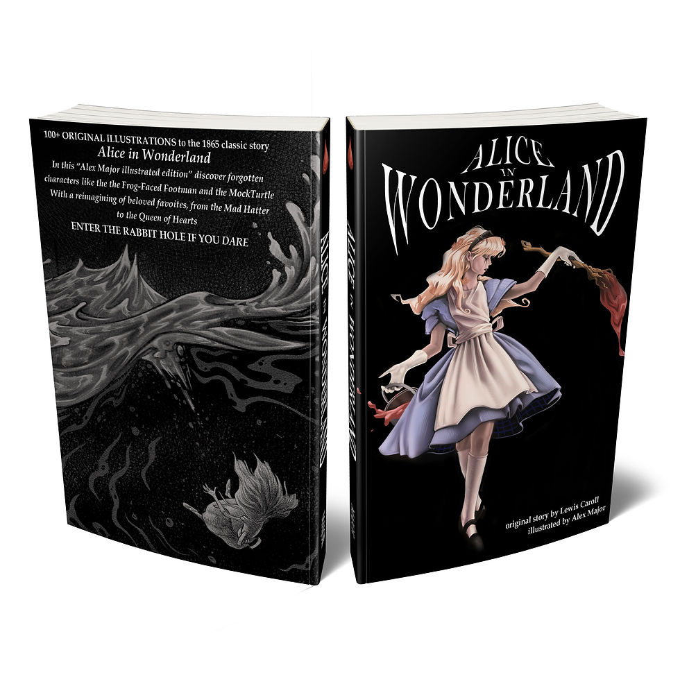 Thumbnail: ALICE IN WONDERLAND Book 100+ Original Illustrations
