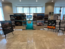 生命百景色 写真展  「サンゴ万年の願い」 ホワイエ～ブース番号 : J