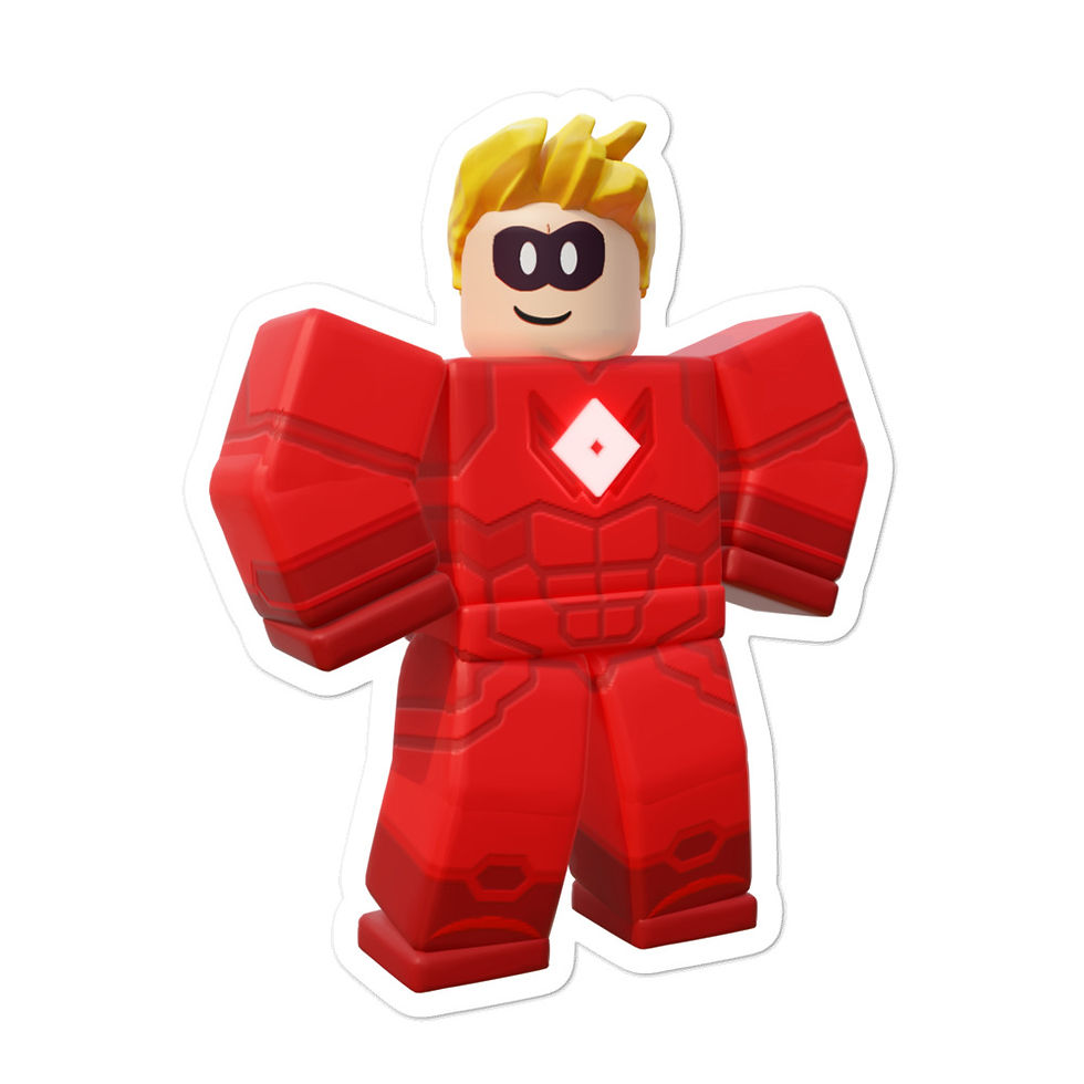 Captain Roblox Sticker