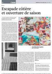 Arts Libre
4 au 10 avril 2014
Claude Lorent