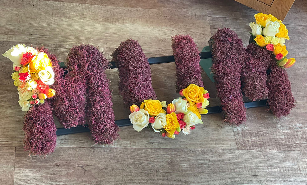 Thumbnail: Garden style letters 
