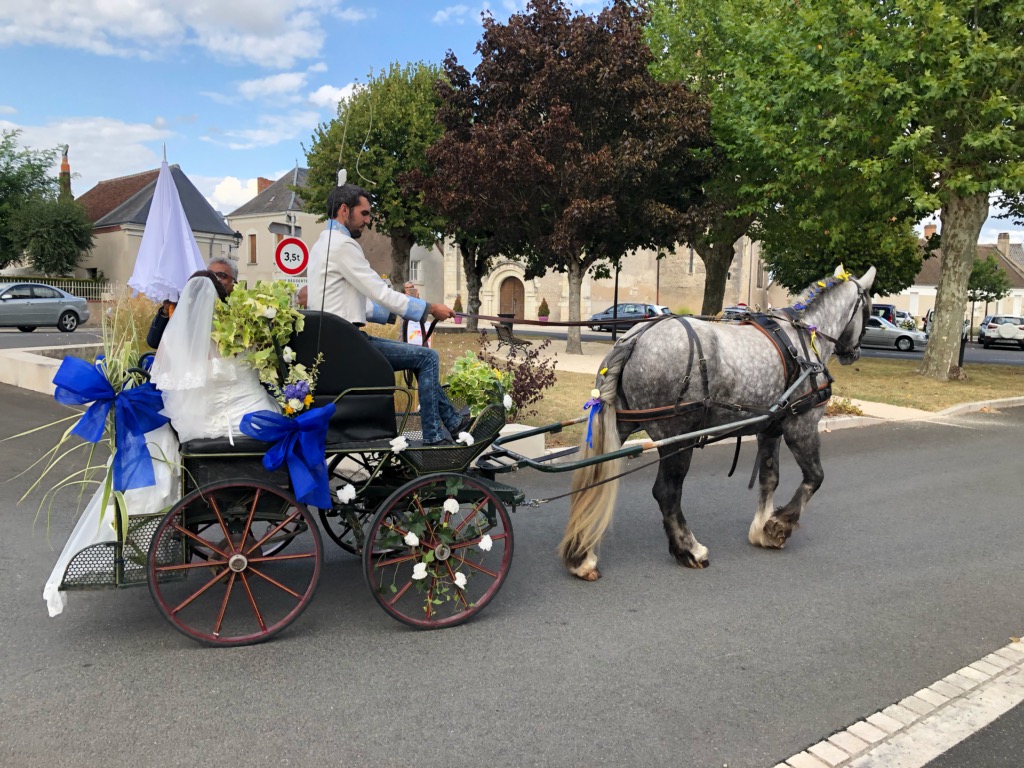 calèche mariage