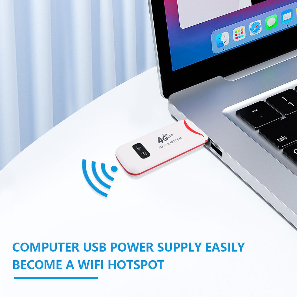 Thumbnail: Portable 4G USB Mobile Plug-In WiFi Card