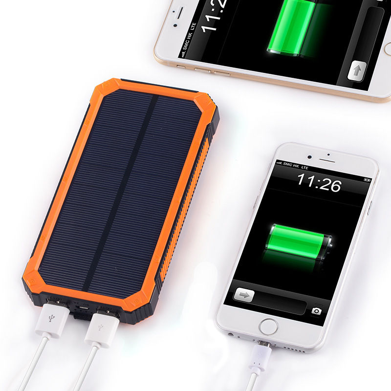 Thumbnail: 20000mAh Solar Power Bank - Multi-Function Portable Charger