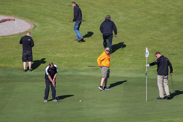 Members participating in the men's league