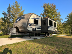 Rental RV at cedar valley rv park